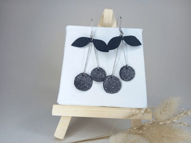 Boucles d'oreilles "Cerisie"