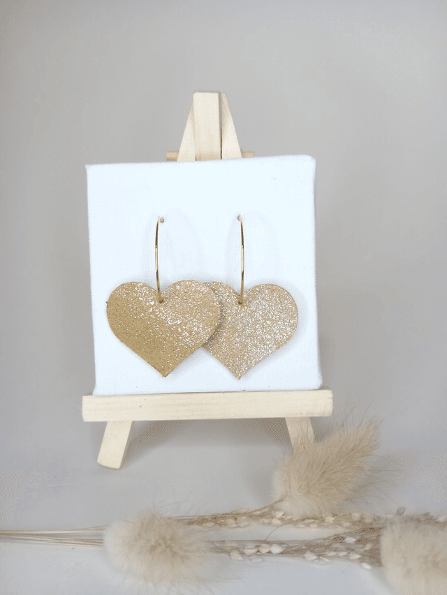 Boucles d&#039;oreilles &quot;Coeurista&quot;